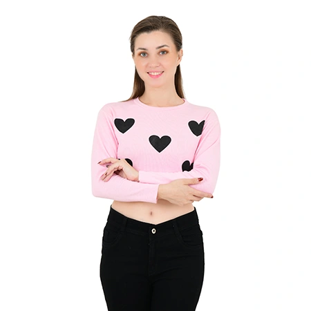  Model Photography in Delhi for printed cotton crop top